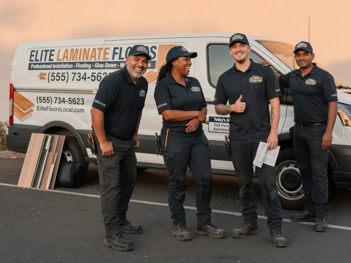 Laminate flooring installation company in Le Grand, IA